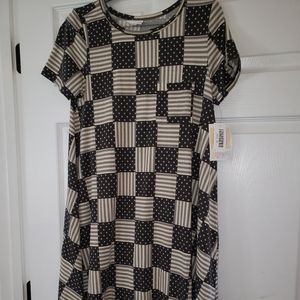 Lularoe Carly Americana Dress